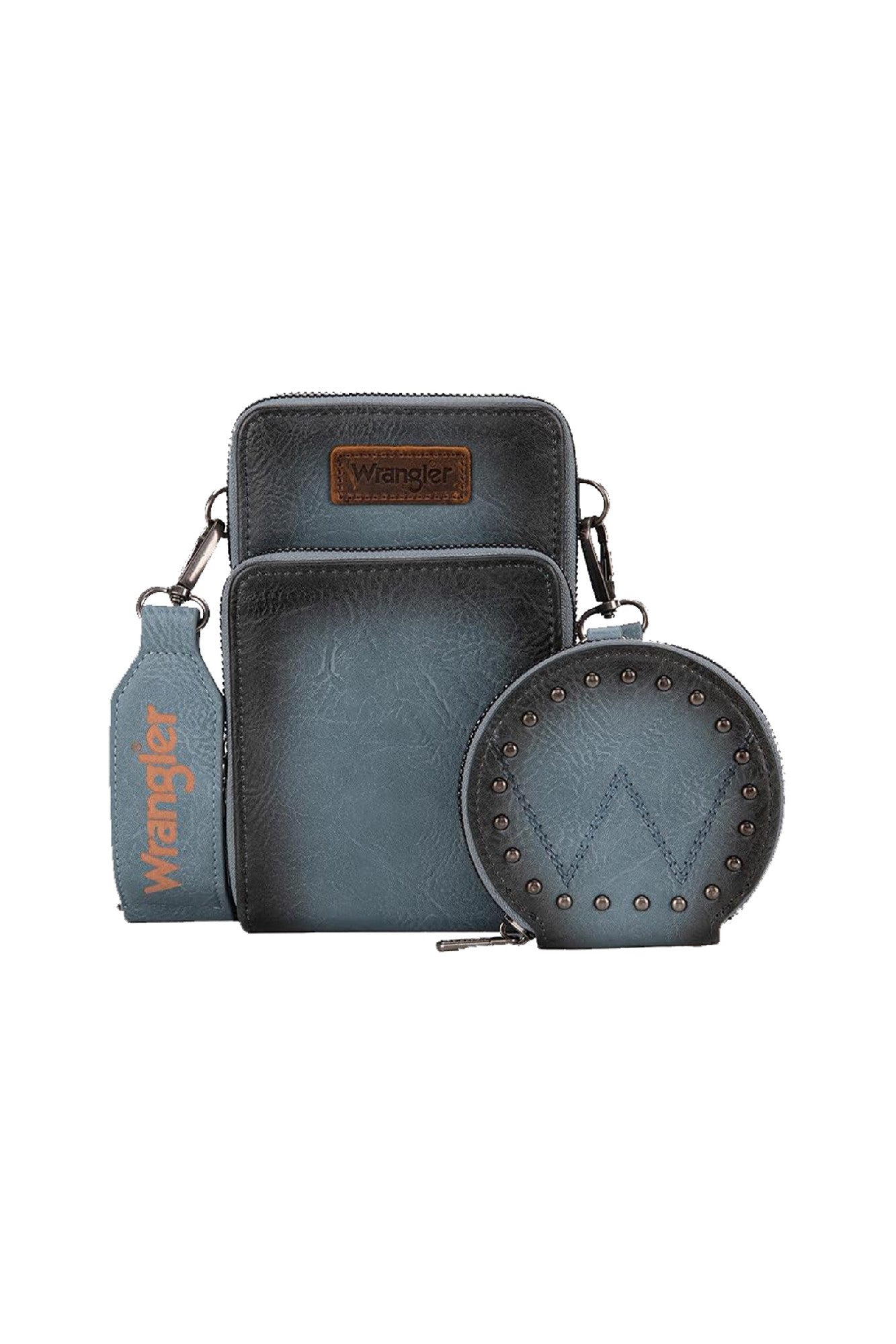 Wrangler Phone Wallet Bag with Coin Purse [Clr:LIGHT BLUE]