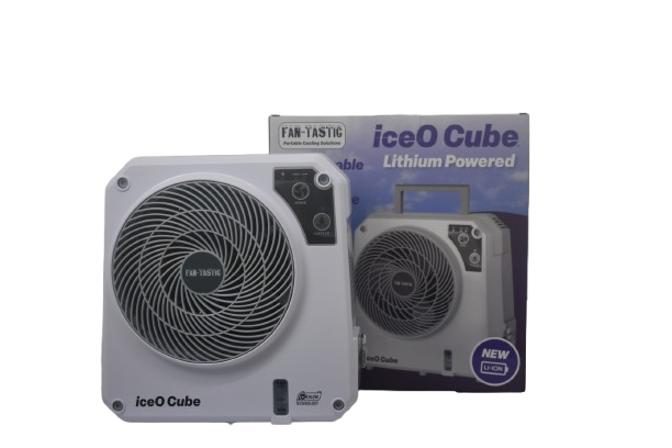 Fan-Tastic IceO Cube Lithium Rechargable Evaporative Cooler