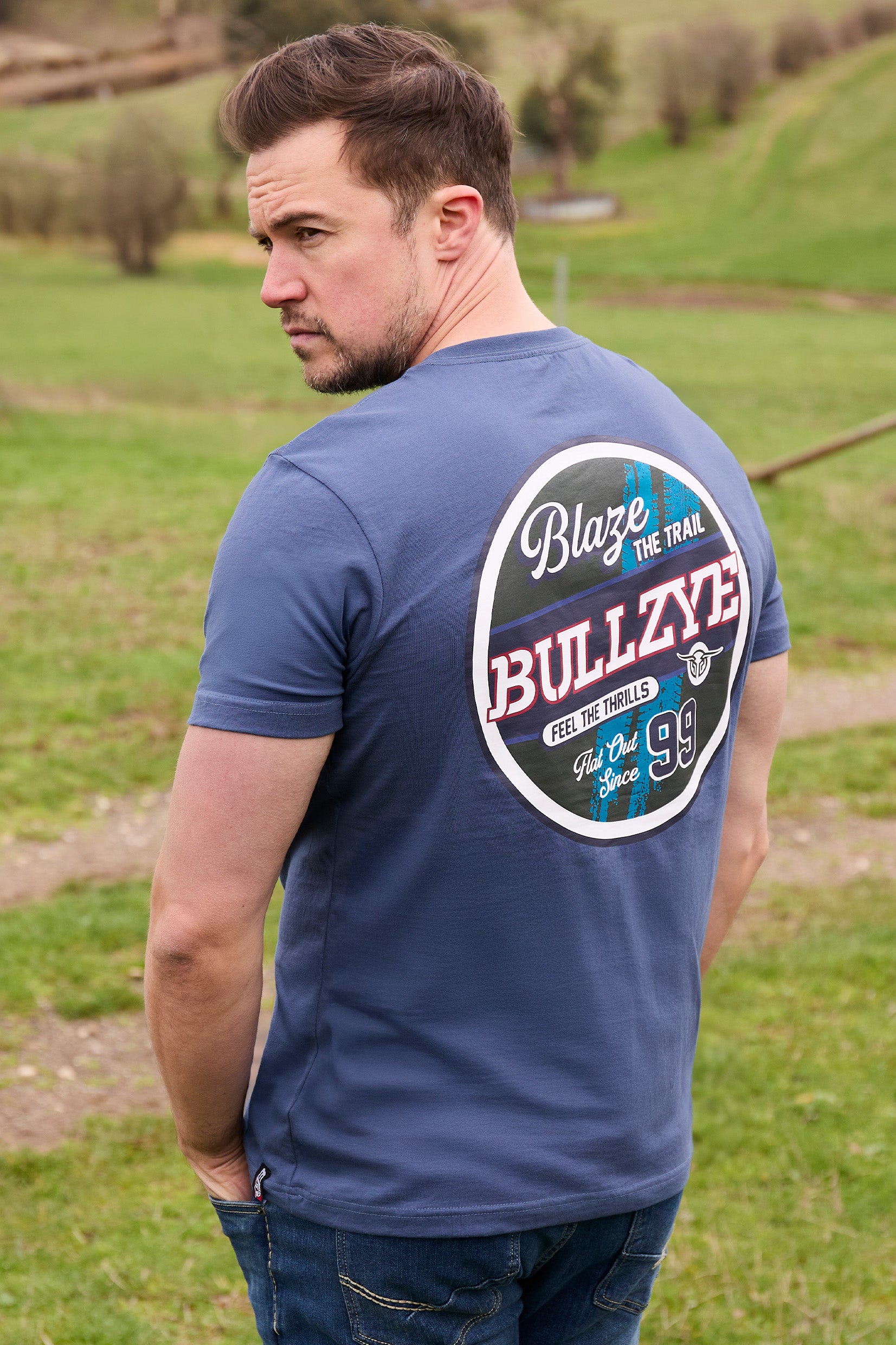 Bullzye Men's Blaze SS Tee
