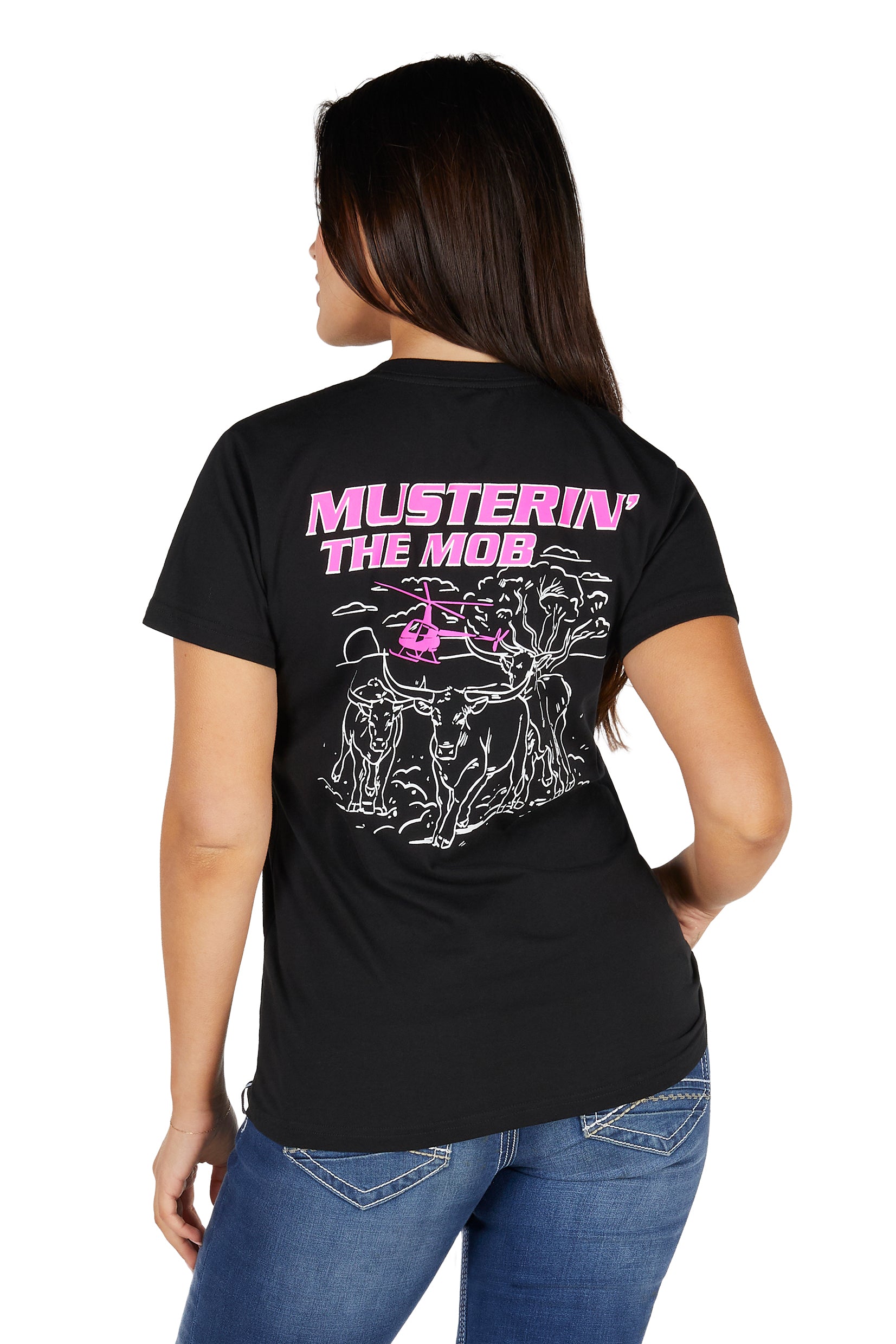 Bullzye Women's Muster SS Tee