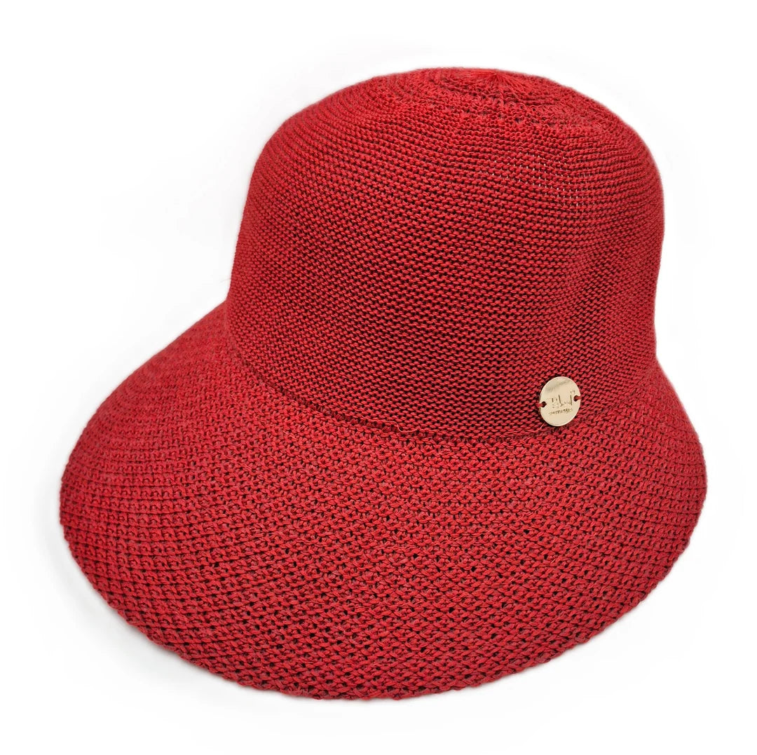 Radicool Knitted Visor - Red