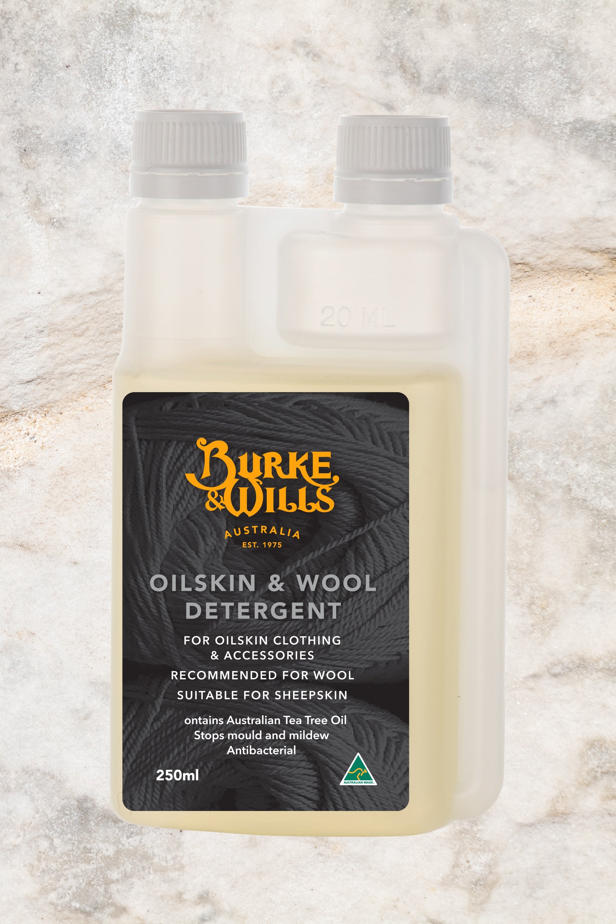 Burke & Wills OilSkin and Wool Detergent 250ml