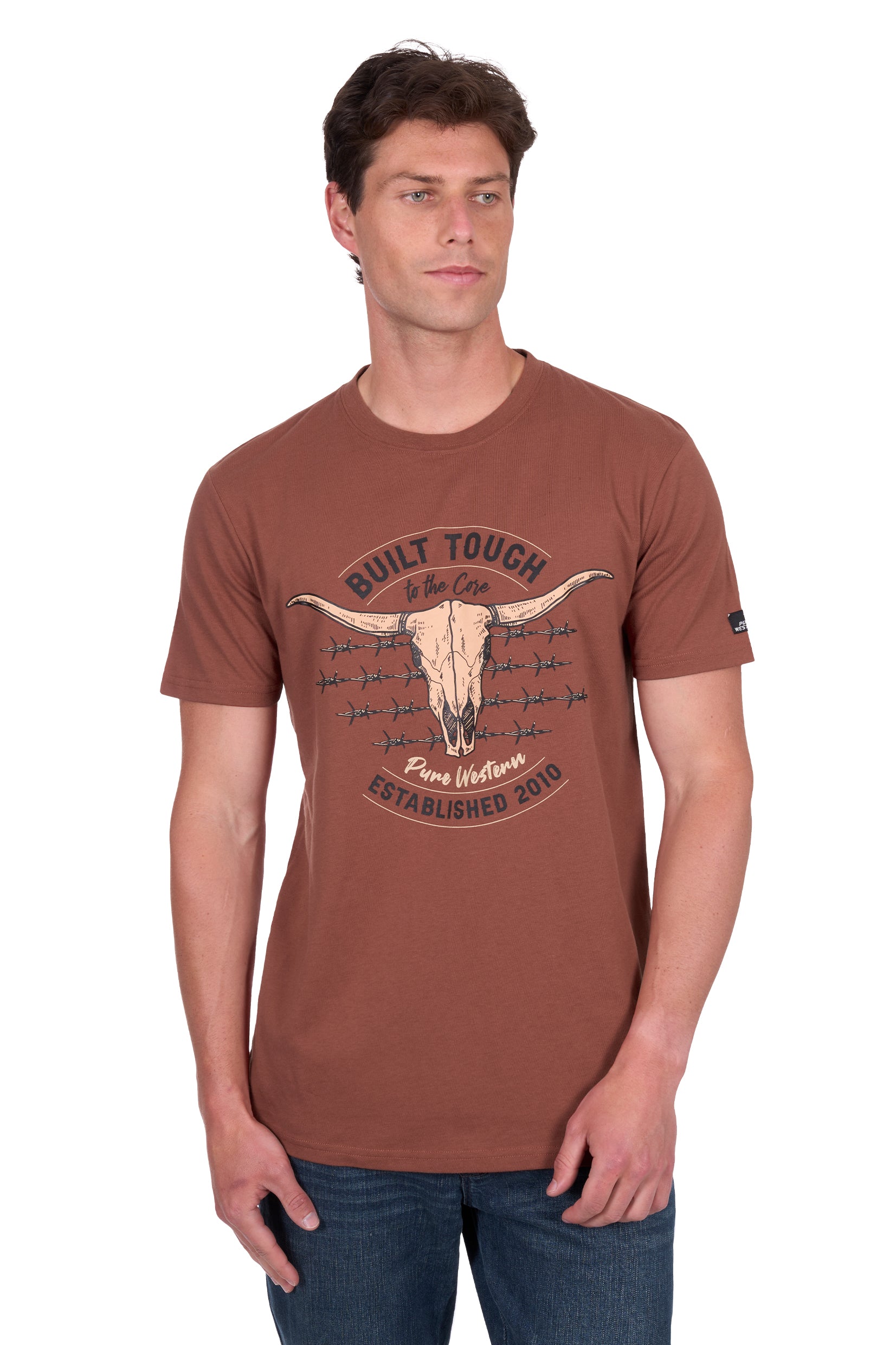 Pure Western Men's Frank SS Tee