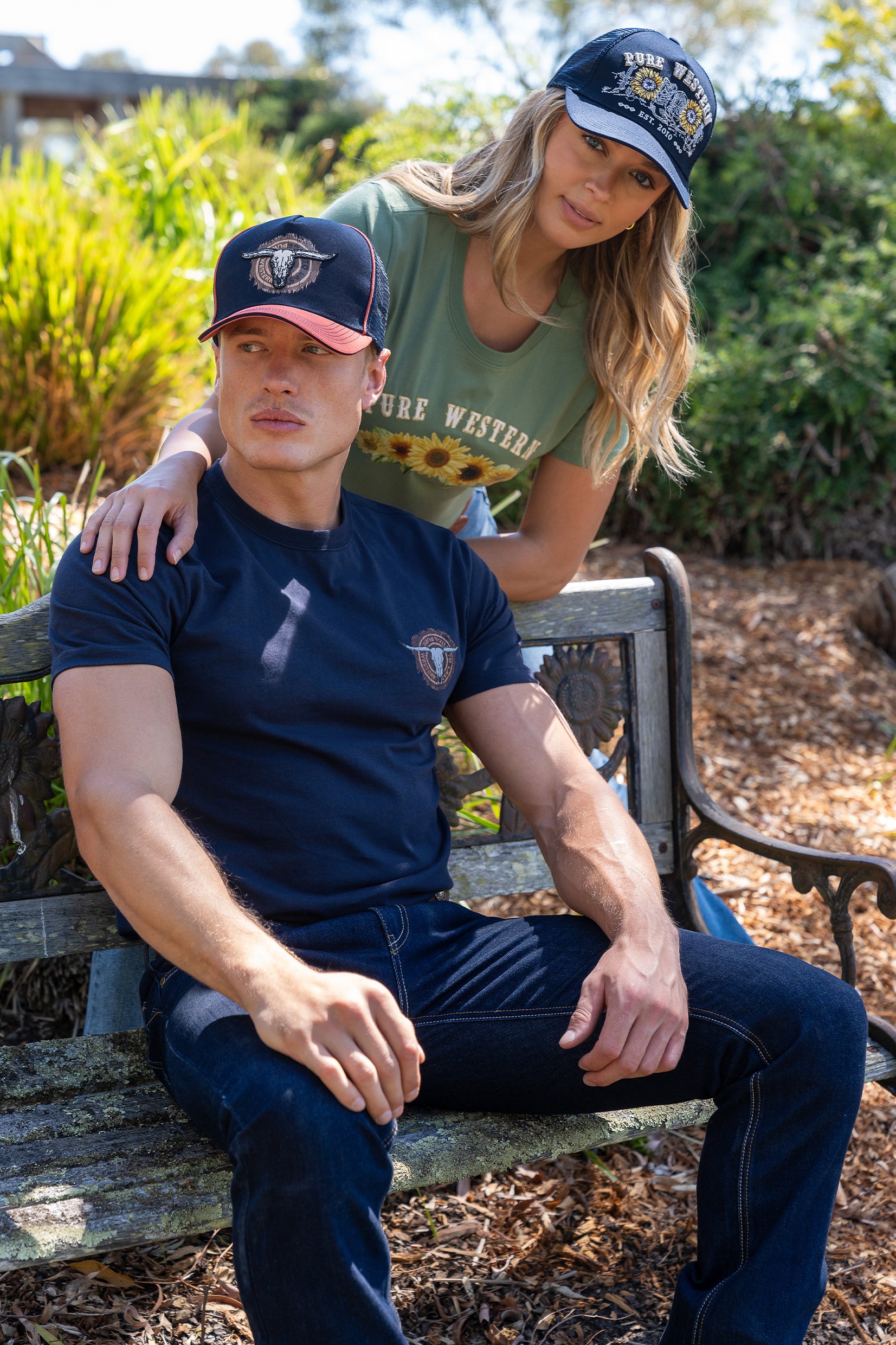 Pure Western Samuel High Profile Trucker Cap