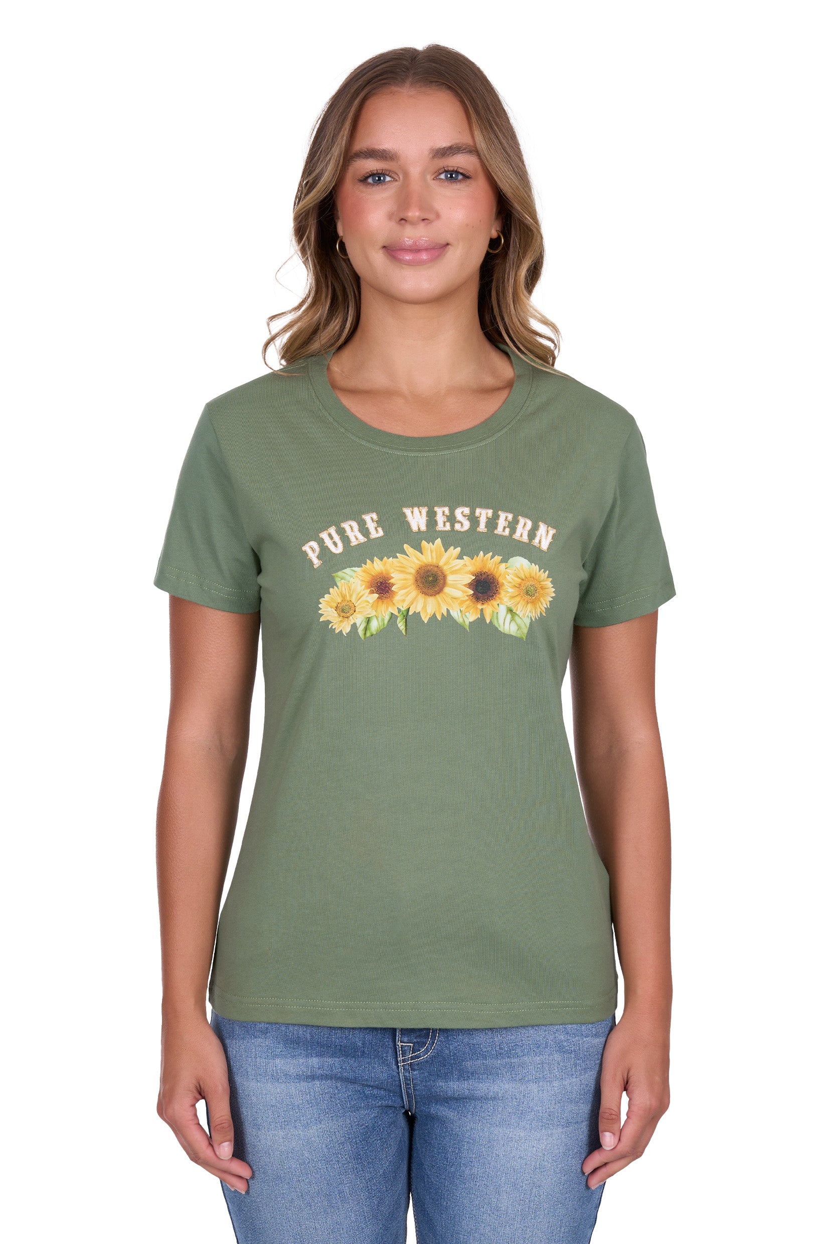 Pure Western Women's Charlie SS Tee