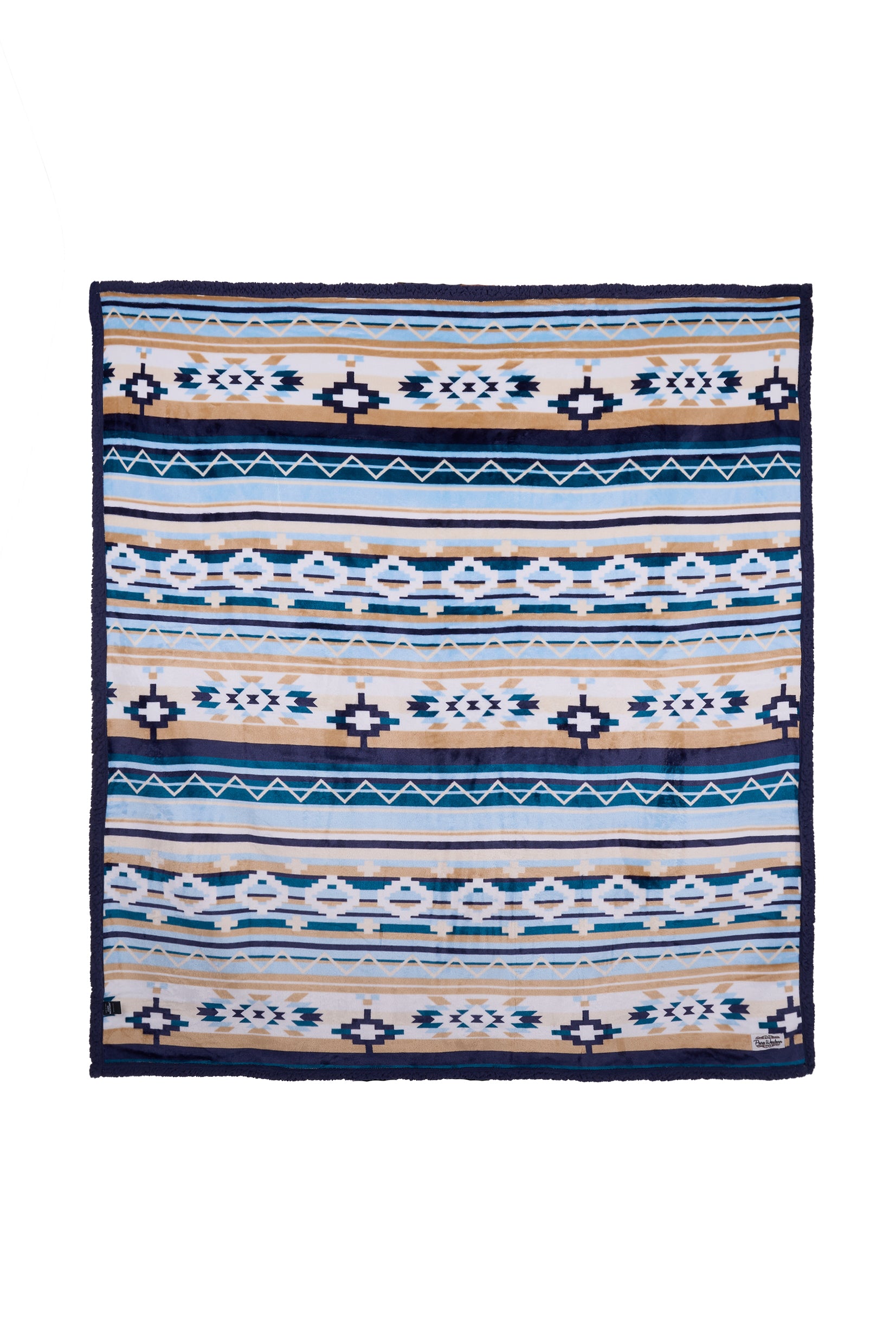 Pure Western Aztec Print Snuggle Rug