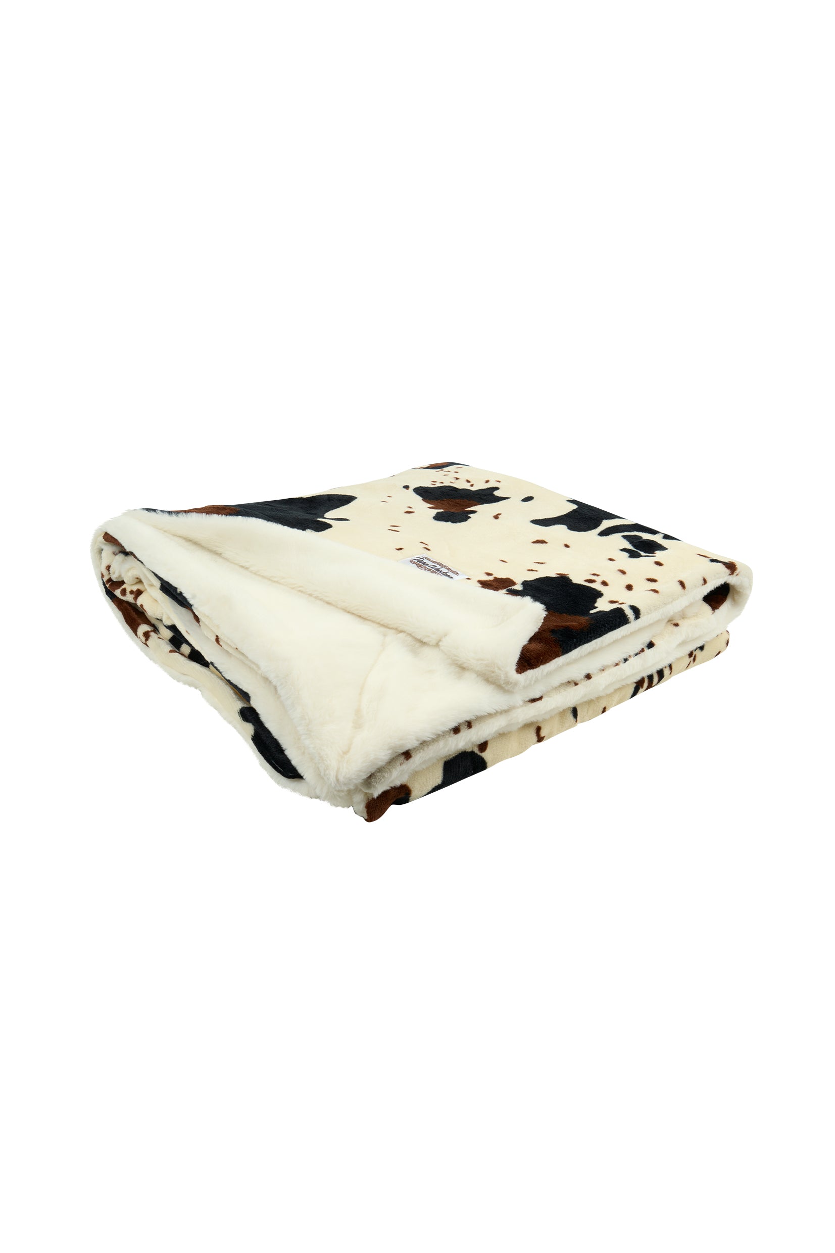 Pure Western Cow Print Snuggle Blanket