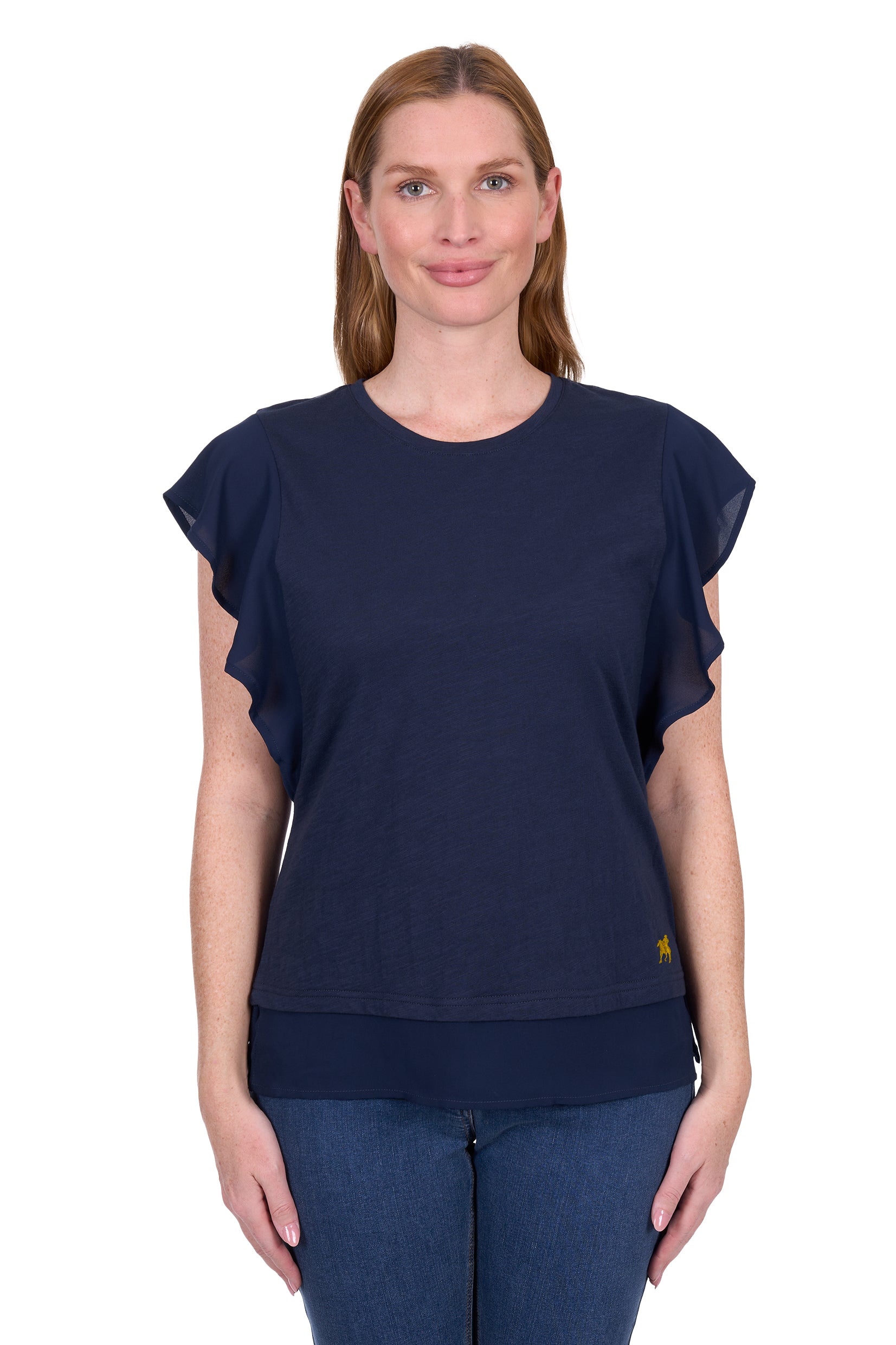 Thomas Cook Women's Mandy Flutter Sleeve Tee