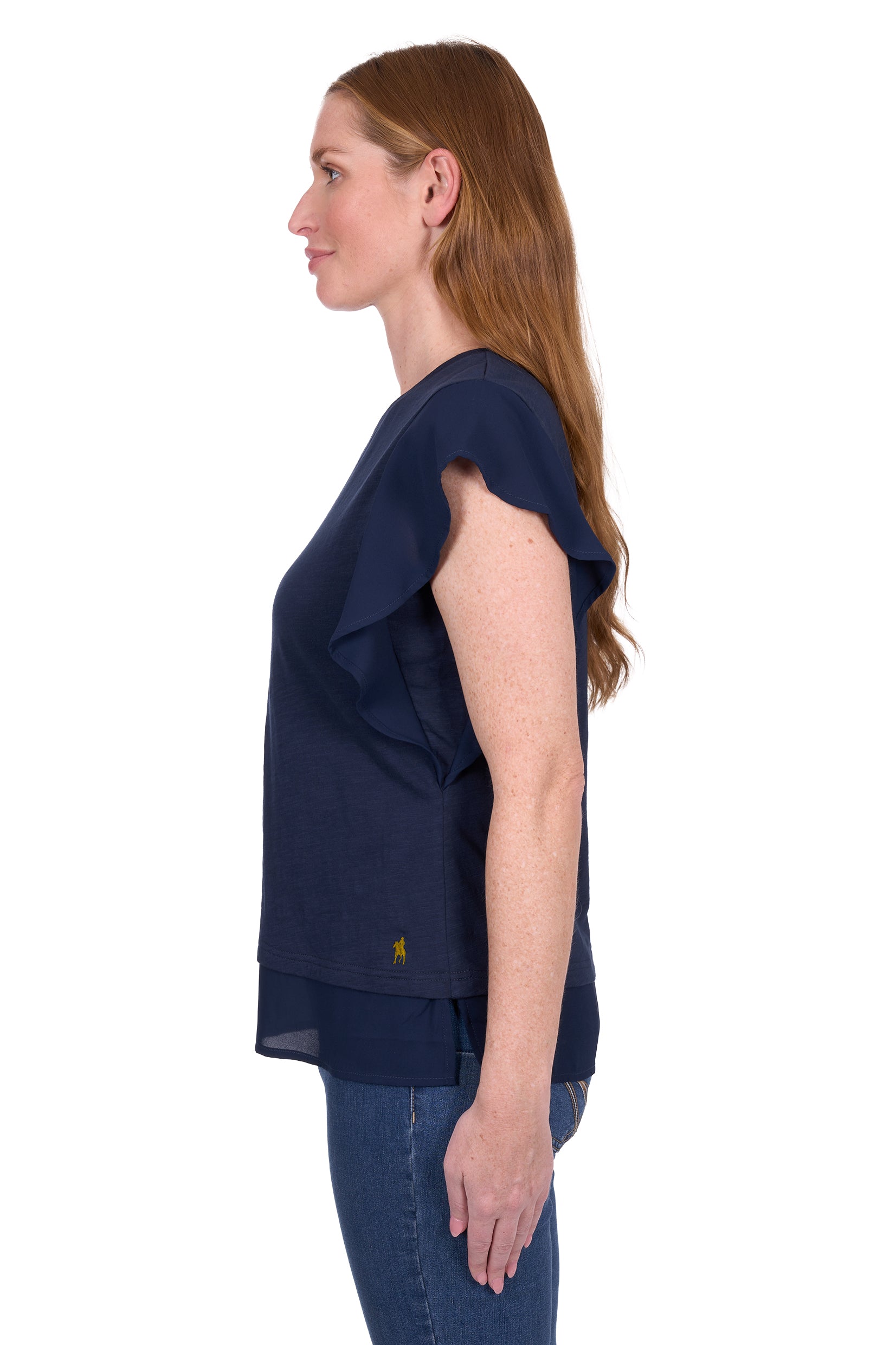 Thomas Cook Women's Mandy Flutter Sleeve Tee
