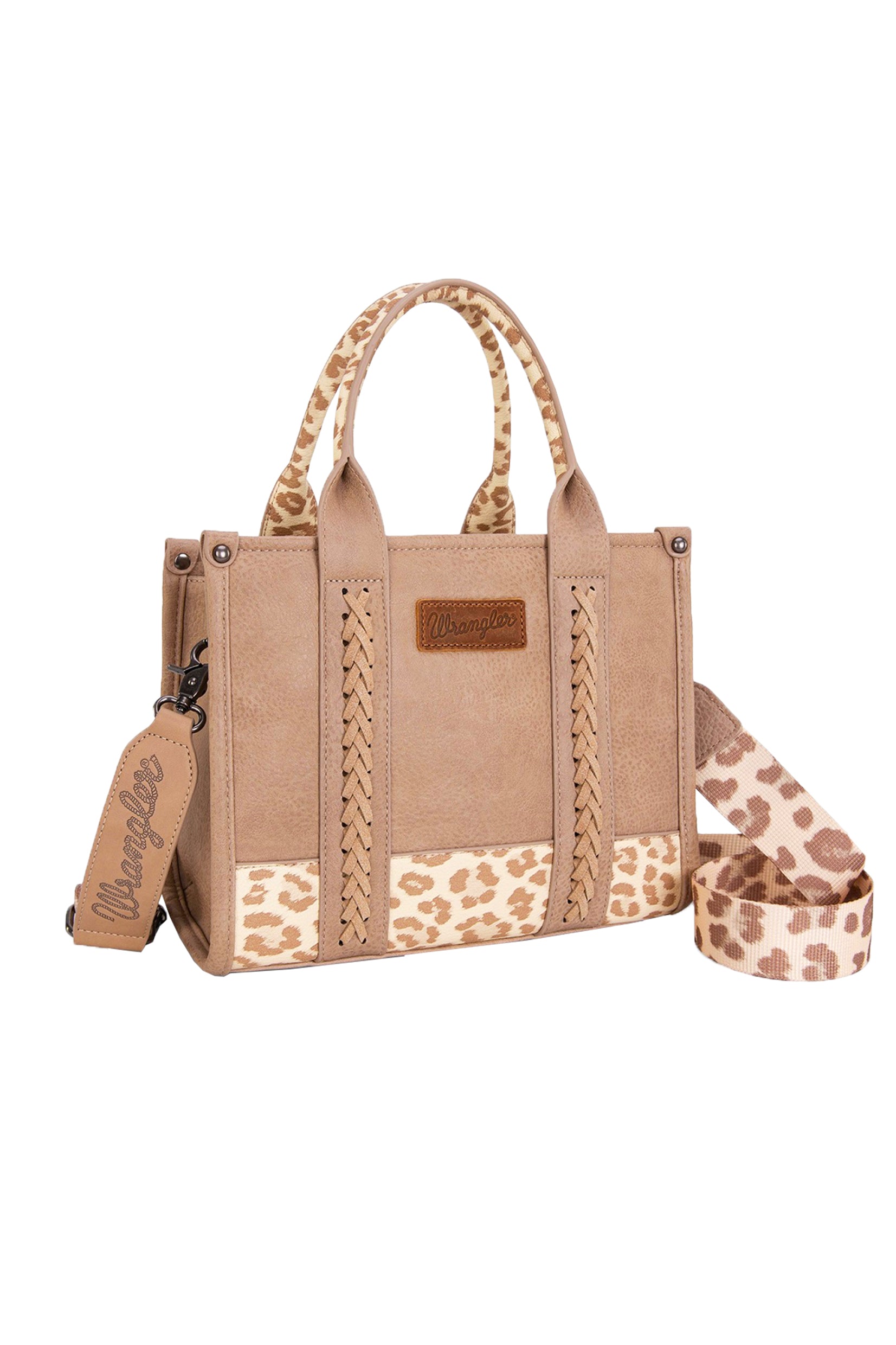 Wrangler Leopard Print Crossbody Bag