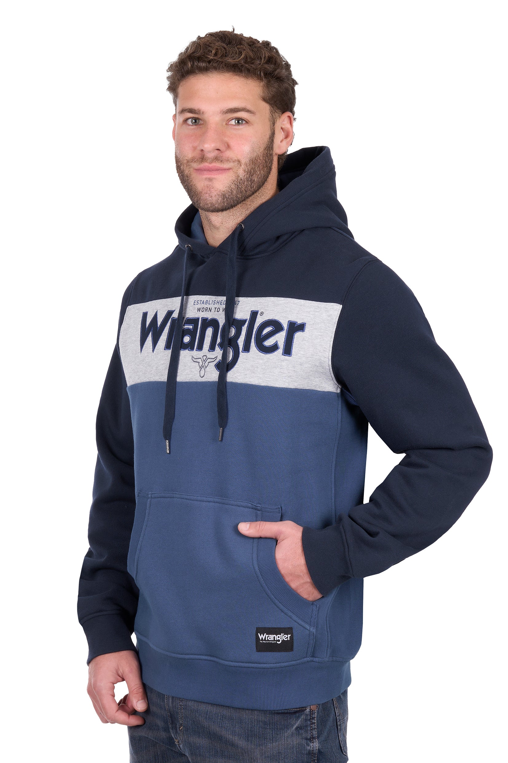 Wrangler Men's Clinton Pullover Hoodie