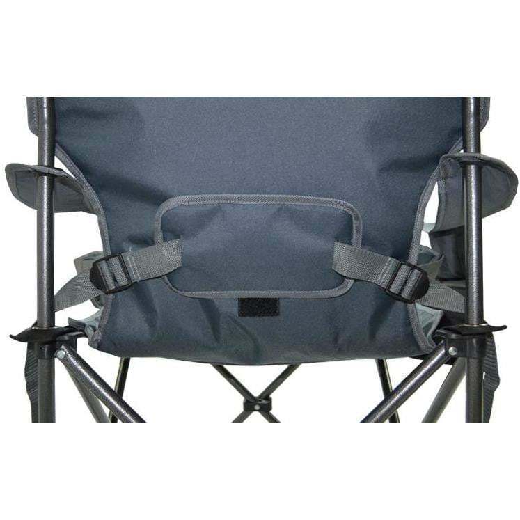 Outdoor Connection Burly Lumbar Quad Fold Chair - Blue