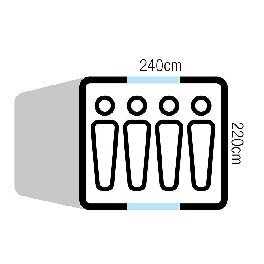 OZtrail Tasman 4 Person Dome Tent