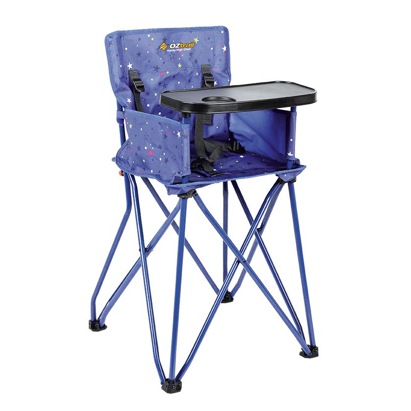 OZtrail Junior High Chair Removable Table Safe Design