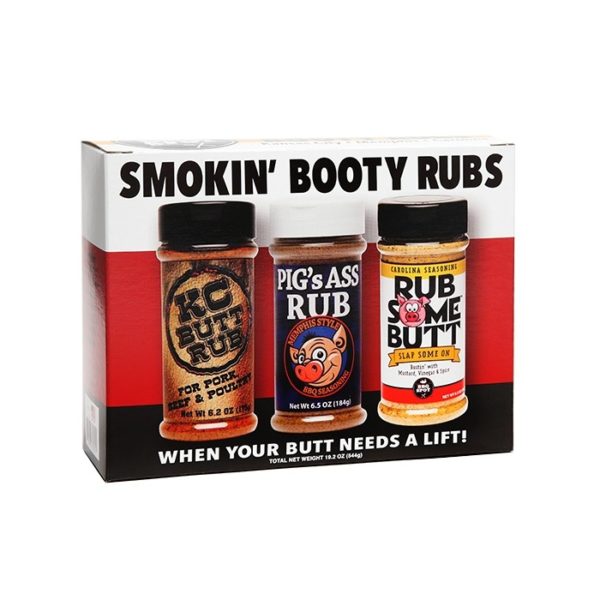 Smokin' Booty Rub Gift Pack (3 Set)