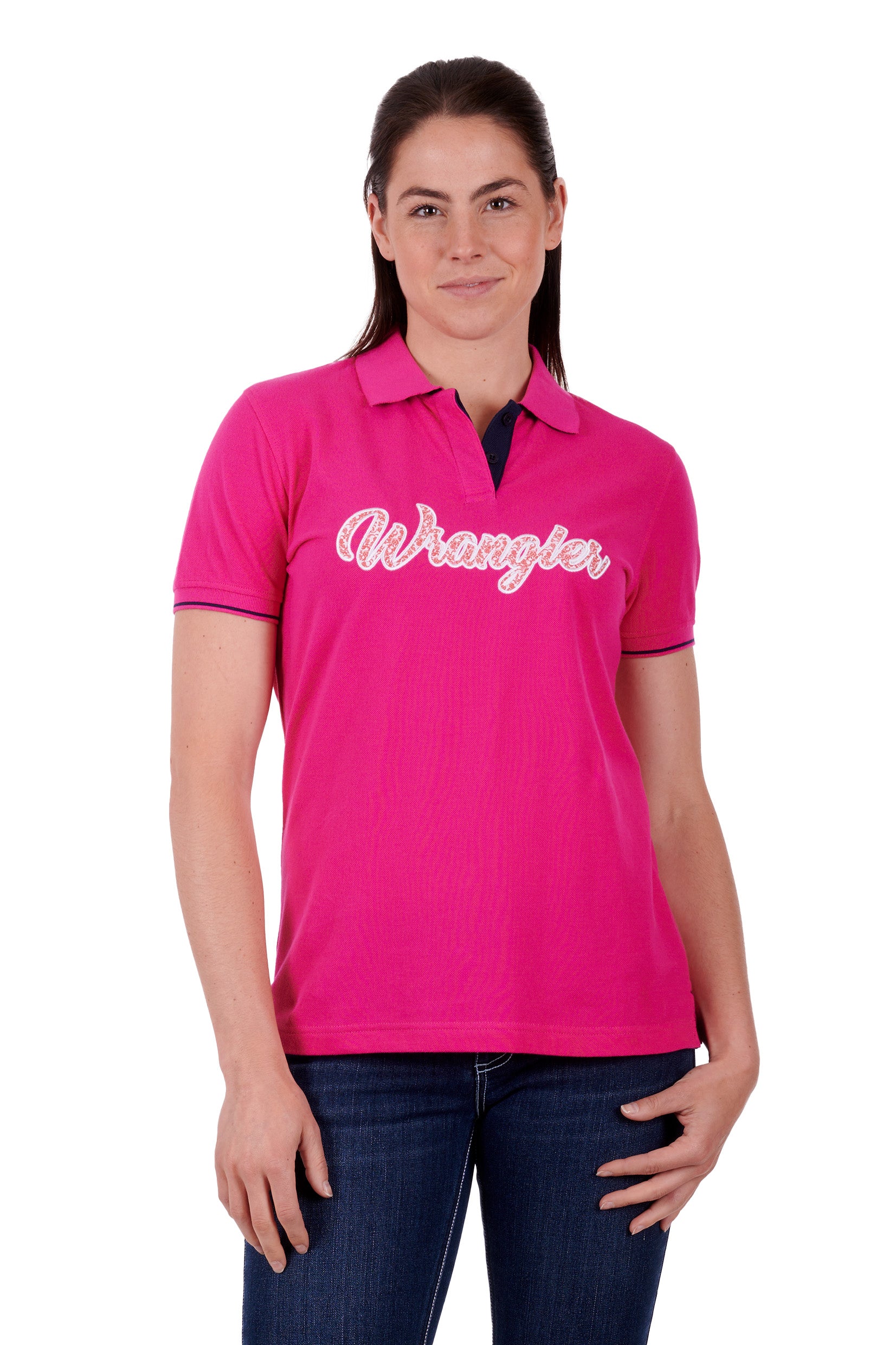 Wrangler Women's Carlyn SS Polo